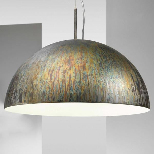 AMA Medium 50cm Single Dome Pendant - Colour Options
