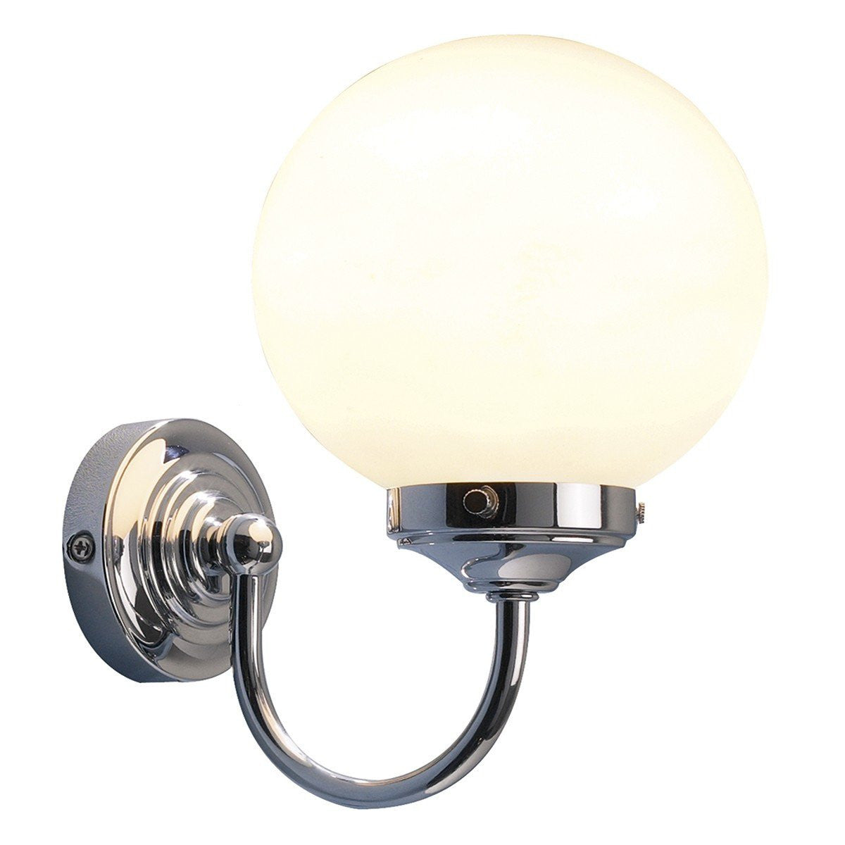 Barclay Polished Chrome Wall Bracket - London Lighting - 1