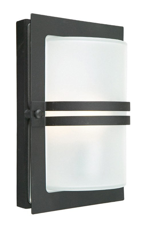Basel Black Outdoor Wall Light - London Lighting - 2