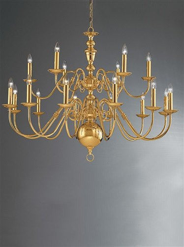 Delft 18 Arm Ceiling Light - London Lighting - 1