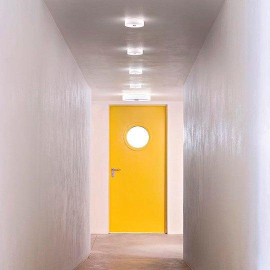 FLOS Button HL with Opal White Glass Wall or Ceiling Light - London Lighting - 3