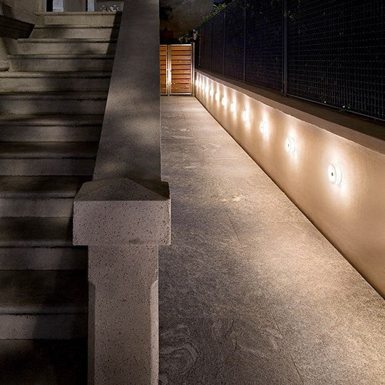 FLOS Mini Button + Opal Polycarbonate Diffuser Wall or Ceiling Light - London Lighting - 5