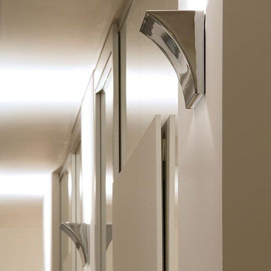 FLOS Pochette Up/Down Grey Liquid Wall Light - London Lighting - 7