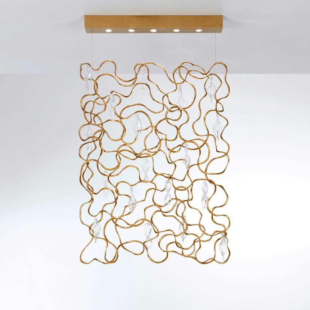 Serip Niagara 5 Lamp Bespoke Chandelier Large - London Lighting - 1