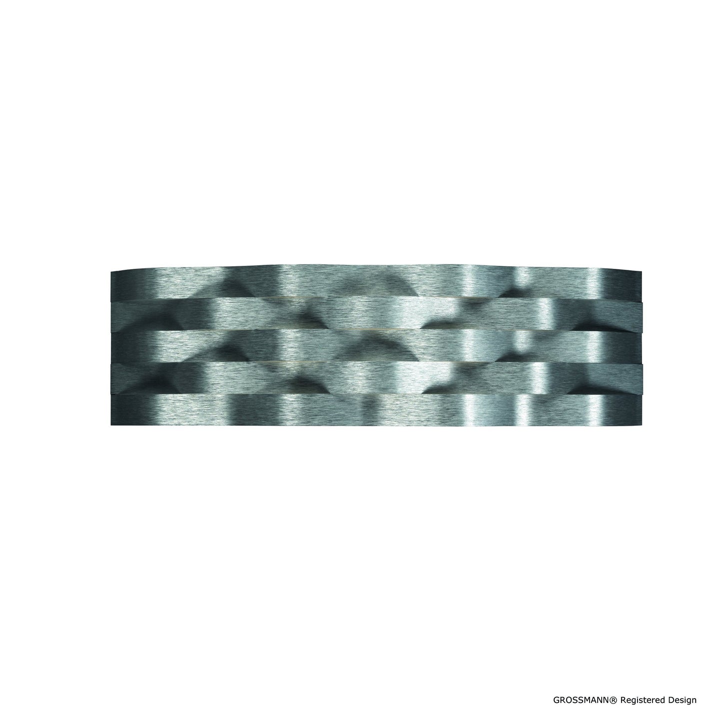Grossmann Curve 52-788-072 Wall Light In Aluminium - ID 7056 - CLEARANCE