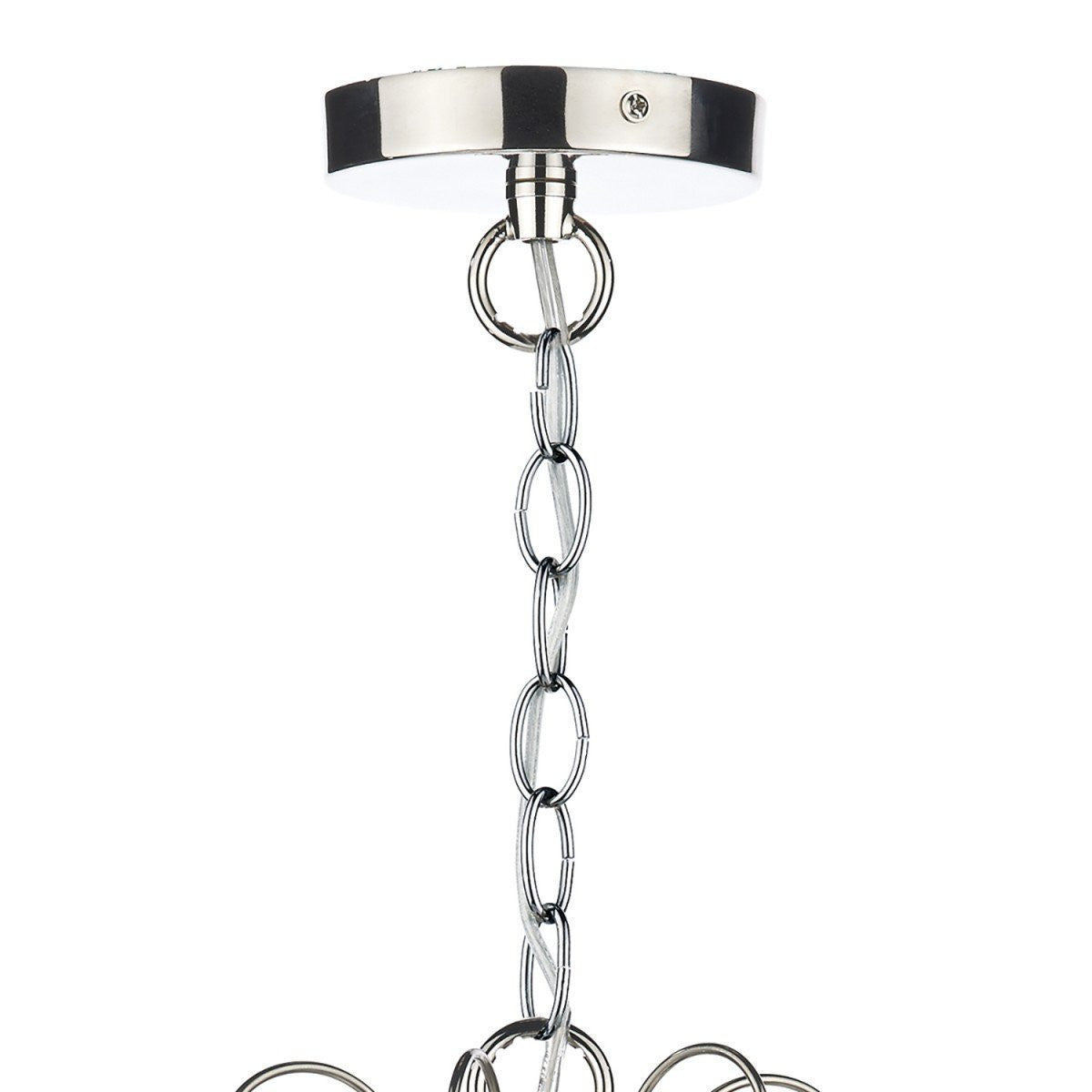 Daniella Polished Nickel 6 Lights Pendant Light - London Lighting - 3