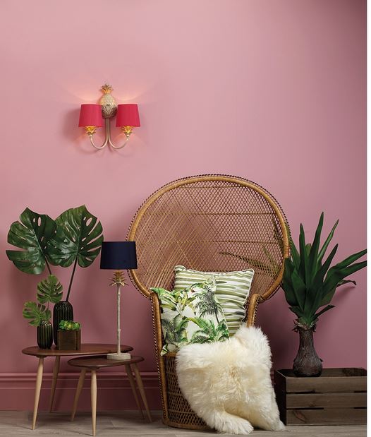 Cabana Cream/Gold Double Wall Light (shades sold separately) - ID 7961