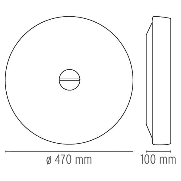 FLOS Button HL with Opal White Glass Wall or Ceiling Light - London Lighting - 2