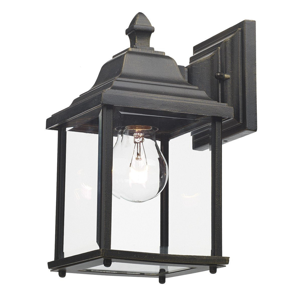 Doyle Black Wall Bracket Lantern - London Lighting - 1