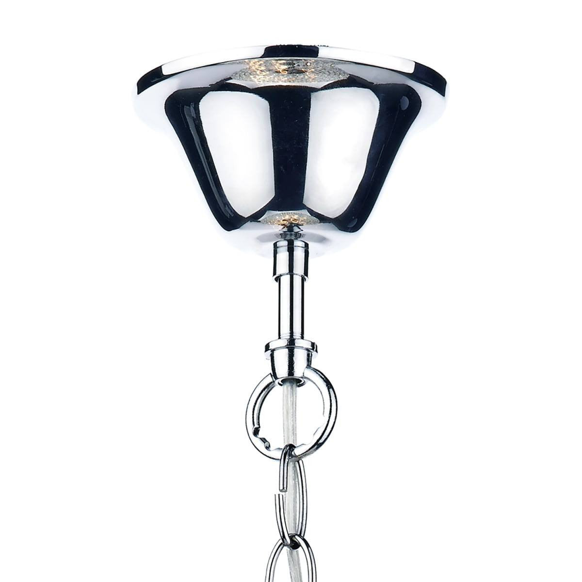 Fiesta Polished Chrome 8 Lights Pendant Light - London Lighting - 2