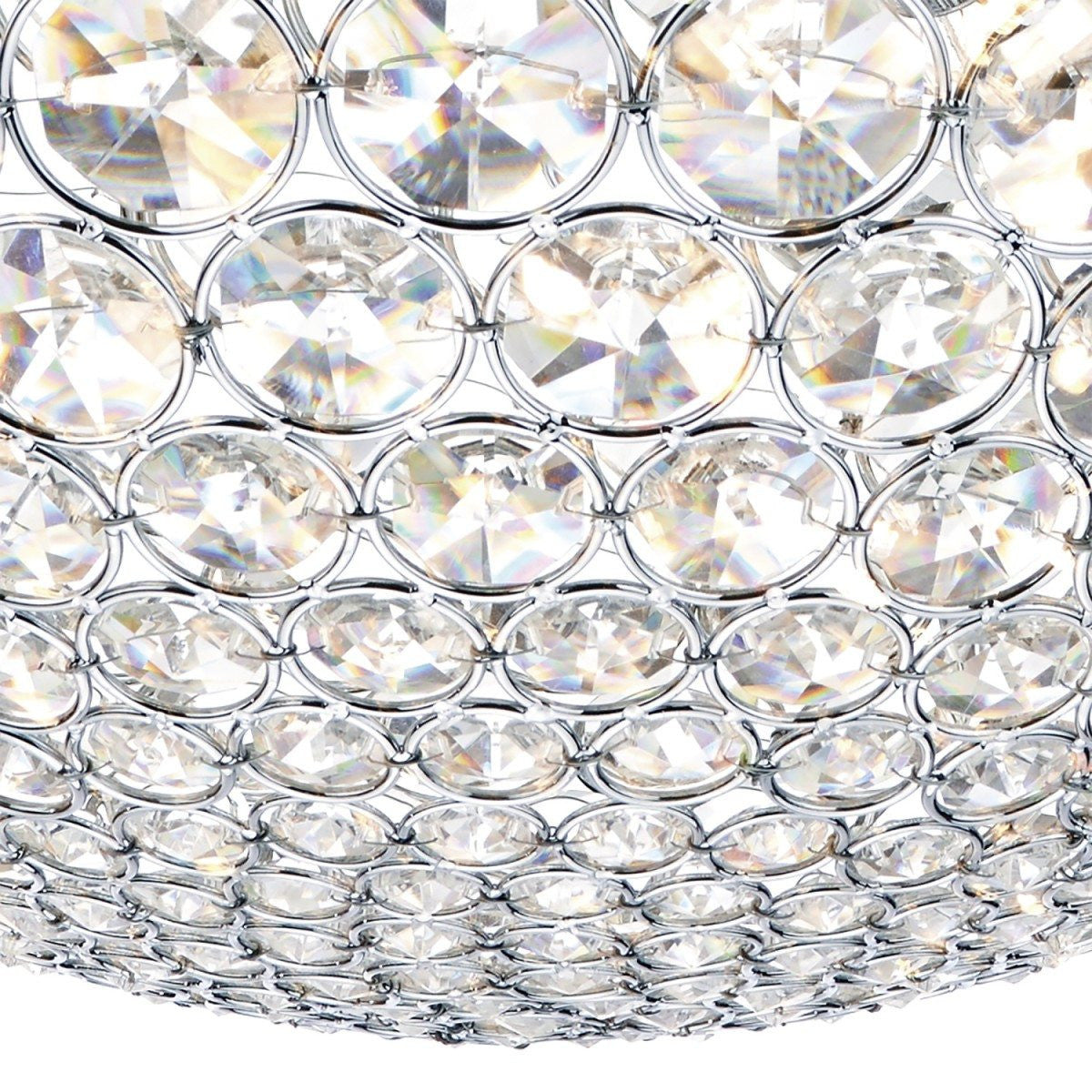 Fiesta Polished Chrome 8 Lights Pendant Light - London Lighting - 3