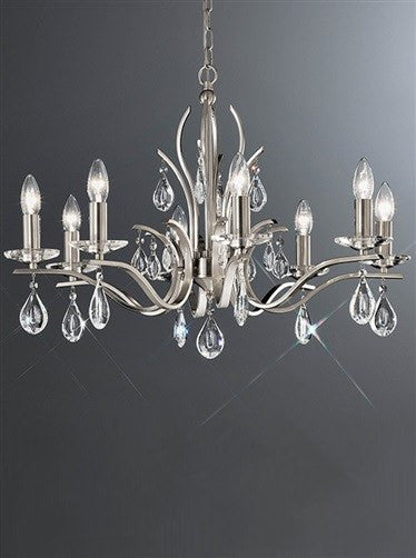Willow 8 Arm Ceiling Light - London Lighting - 1