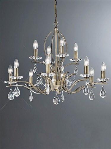 Willow 12 Arm Ceiling Light - London Lighting - 2