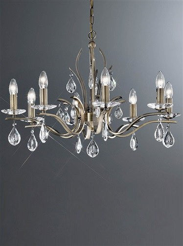 Willow 8 Arm Ceiling Light - London Lighting - 2