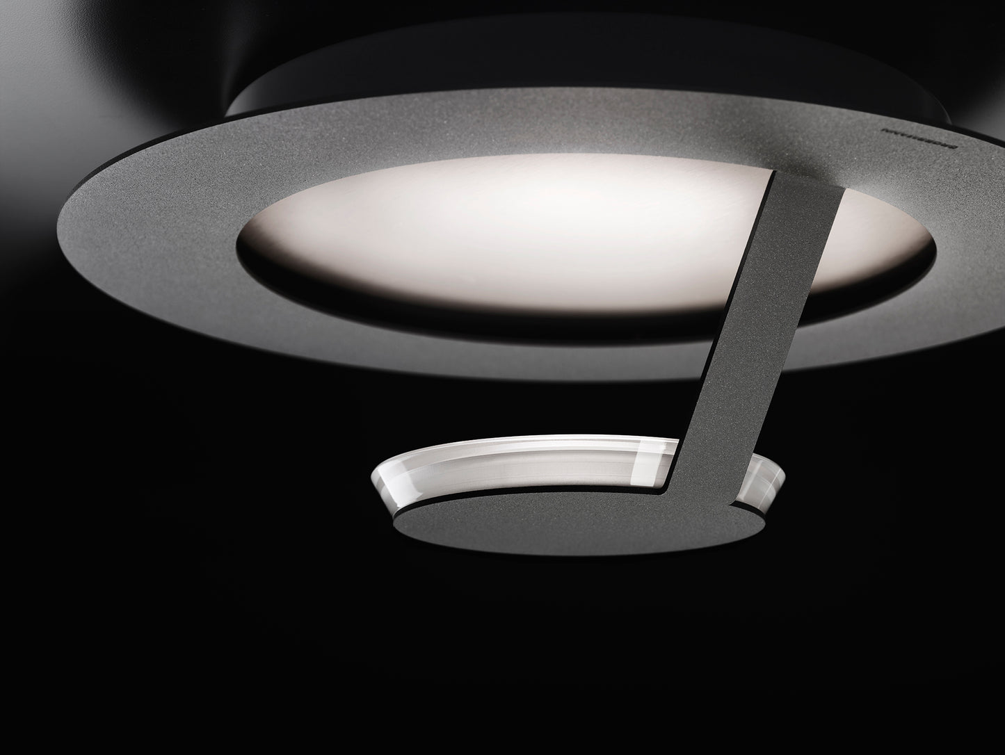 Grossmann FLAT Large Wall / Ceiling Light Grey-Silver-Grey CASAMBI - ID 11647 - EX Display