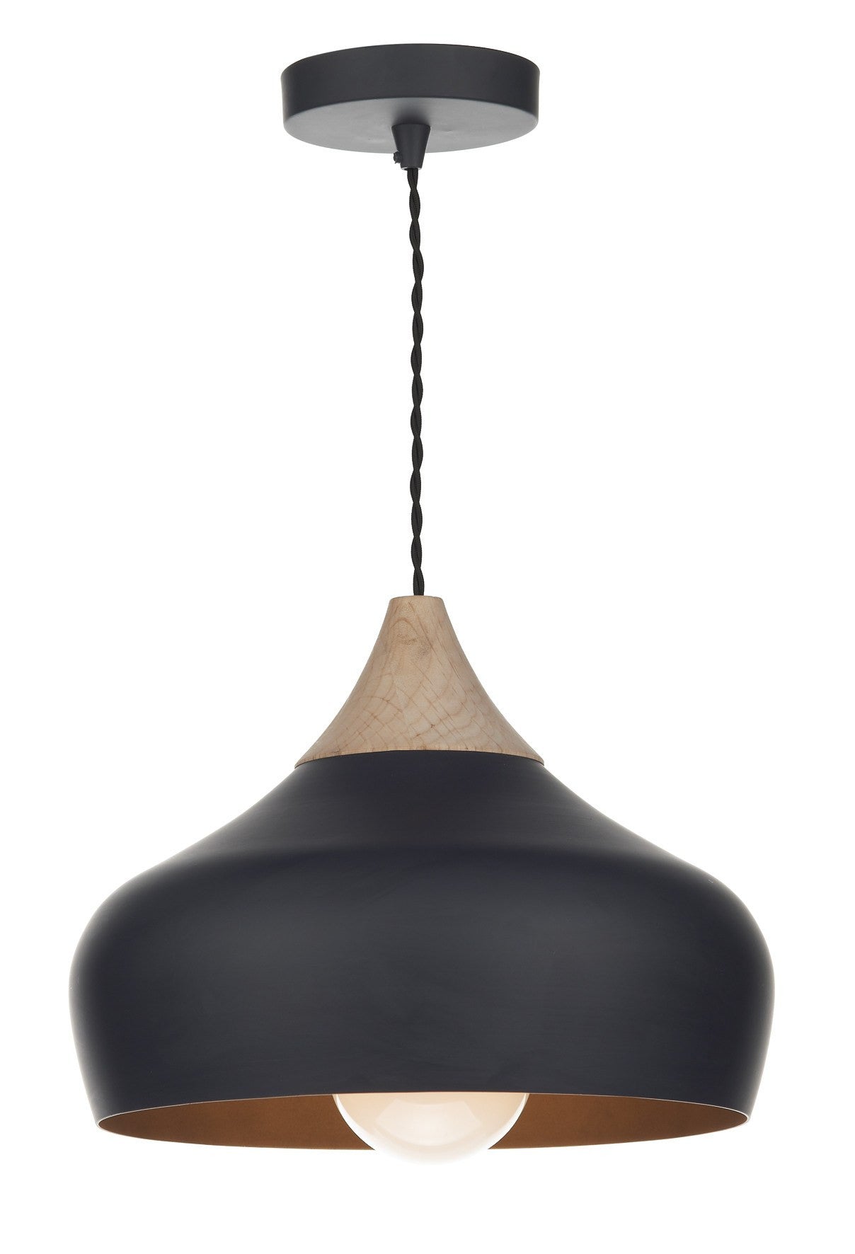 Gaucho Black Ceiling Light - London Lighting - 1