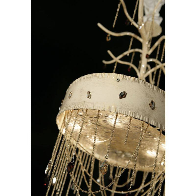 Herit 4 Light Murano Glass Floor Lamp - ID 8037
