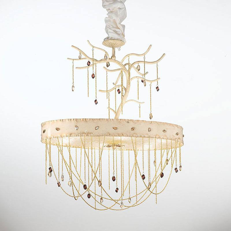 Herit 8 Light Murano Glass Chandelier - ID 8043