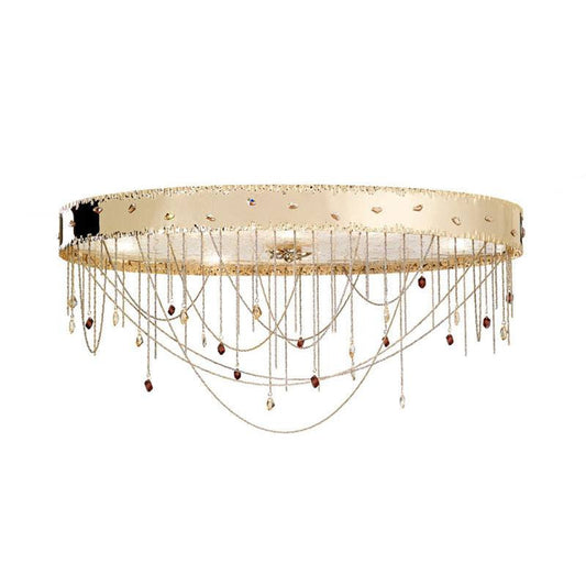 Heritage 8 Light Murano Glass Ceiling Light