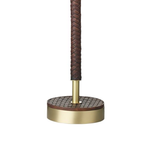 Hunter Brass & Brown Table Light Base Only - ID 10277