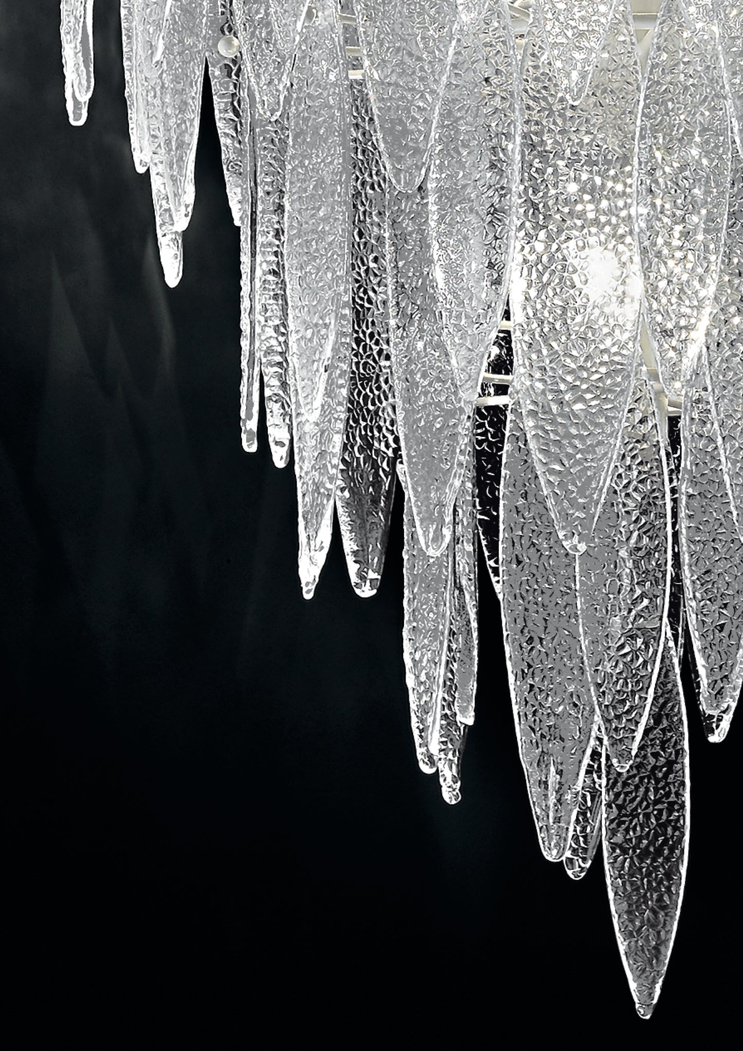 Castlenau Large Murano Glass Ceiling Light - ID 8019