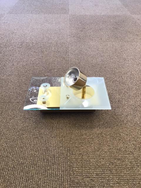 Grossmann Slice 52-188-058 Matt Brass Wall Light - ID 8920