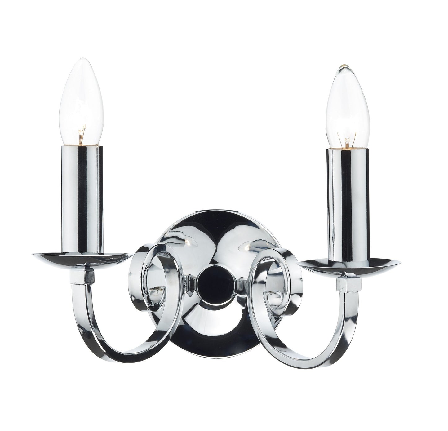 Murray Chrome Wall Light - London Lighting - 1