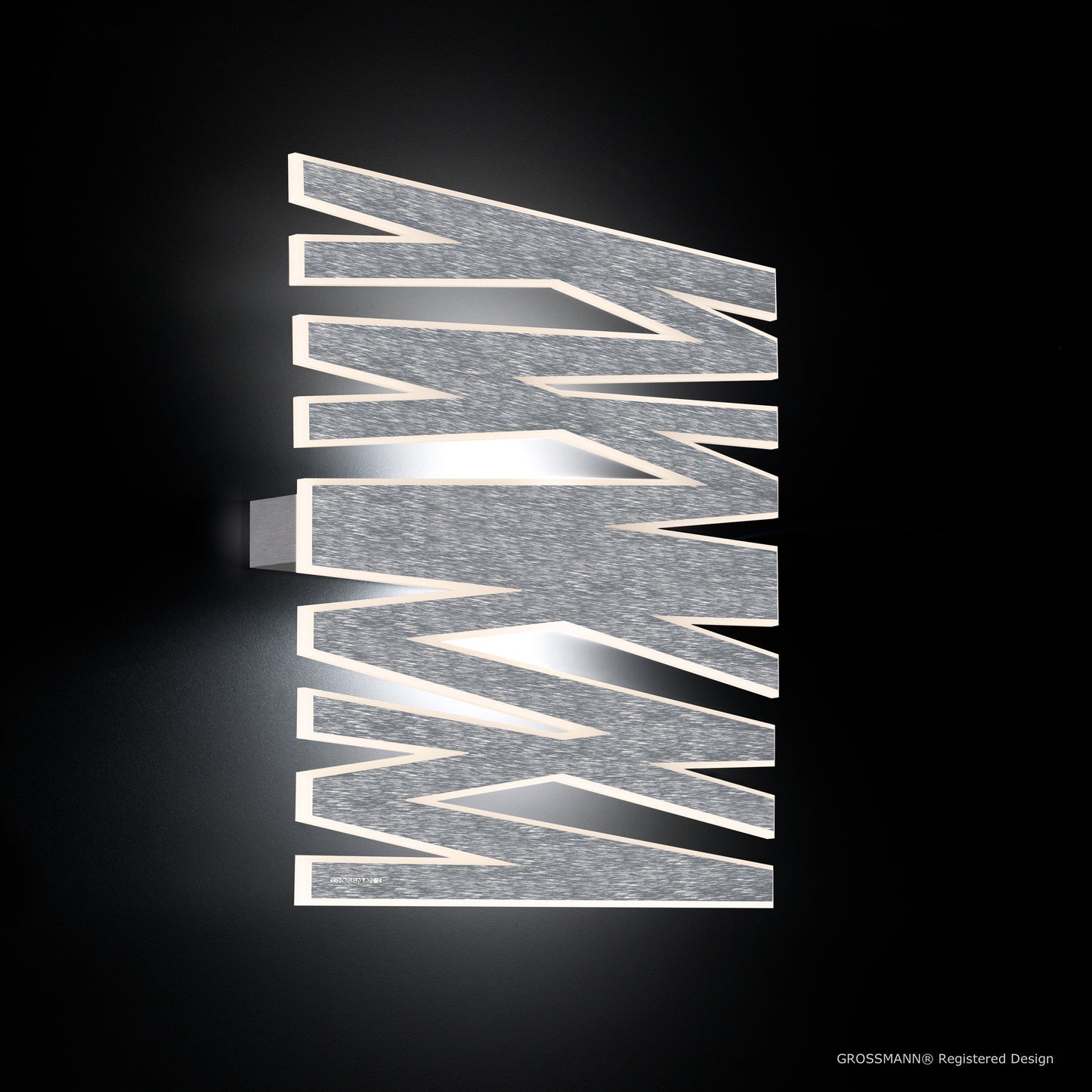 Grossmann Nex 52-786-072 Wall Light Aluminium - ID 7057 - CLEARANCE