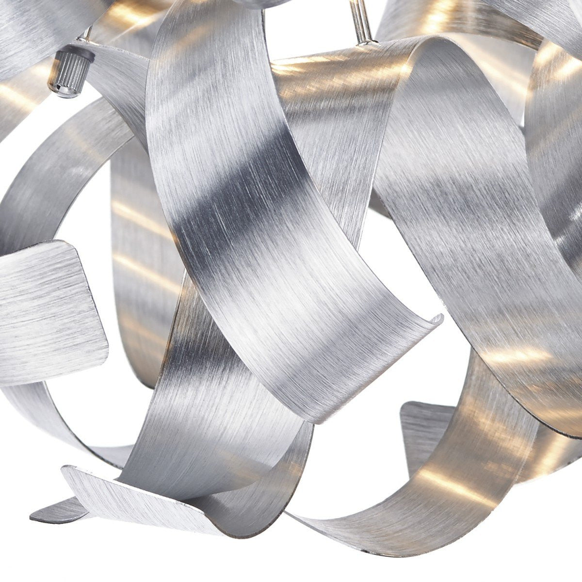 Rawley Silver 4 Lights Flush Light - London Lighting - 4