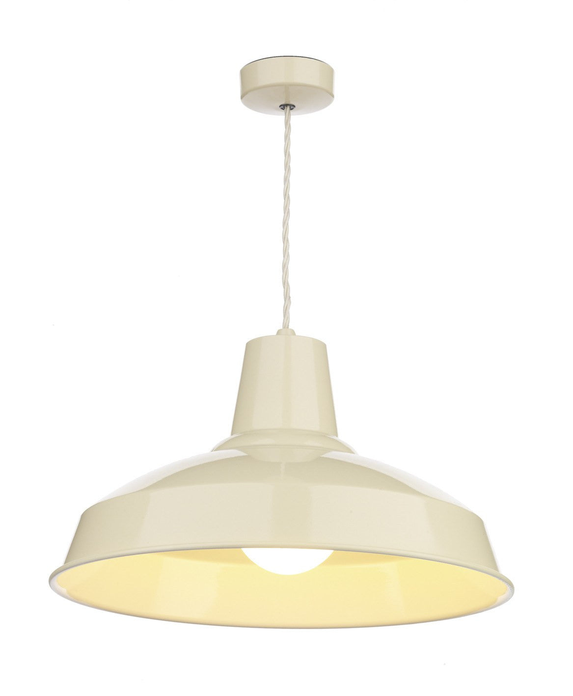Reclamation Cream Lamp Ceiling Light - London Lighting - 1