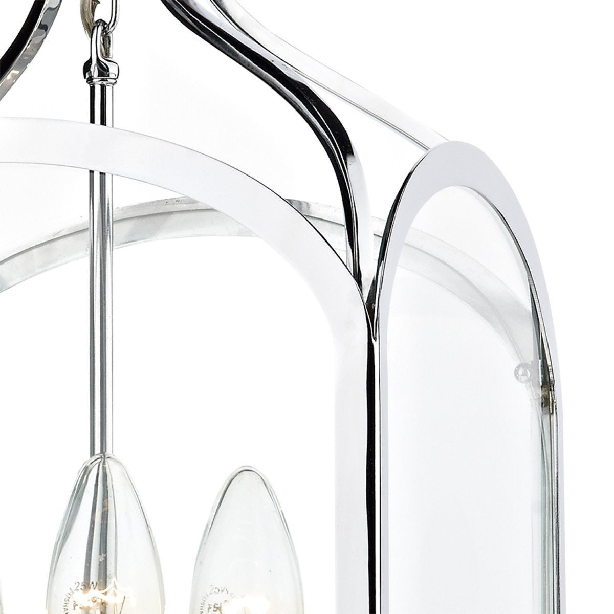 Senator Polished Chrome 3 Lights Pendant Light - London Lighting - 4