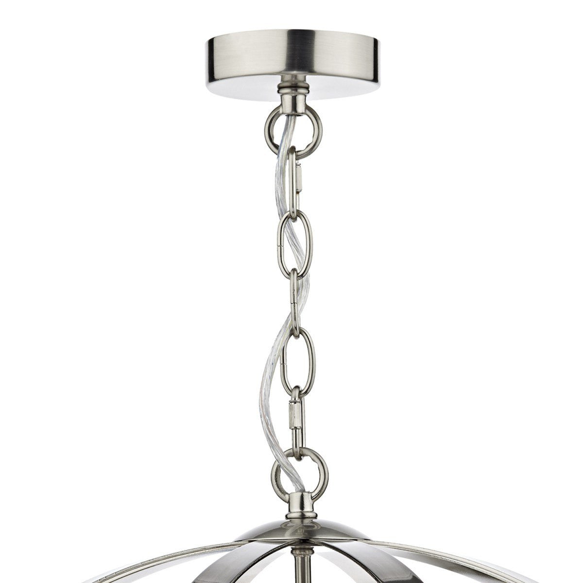 Symbol Satin Chrome 3 Lights Pendant Light - London Lighting - 2