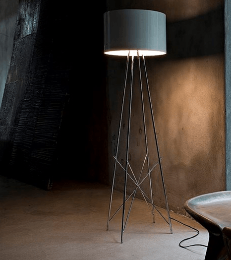 FLOS Ray F2 Large Floor Lamp - White Metal - London Lighting - 2