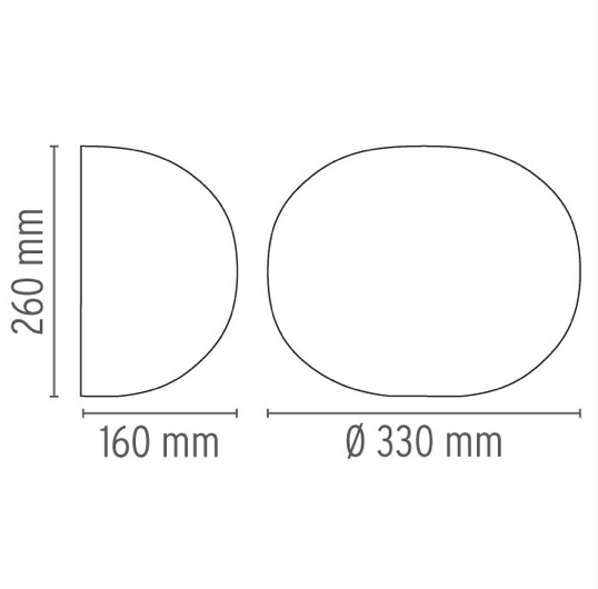 FLOS Glo-Ball W Wall Light - London Lighting - 3