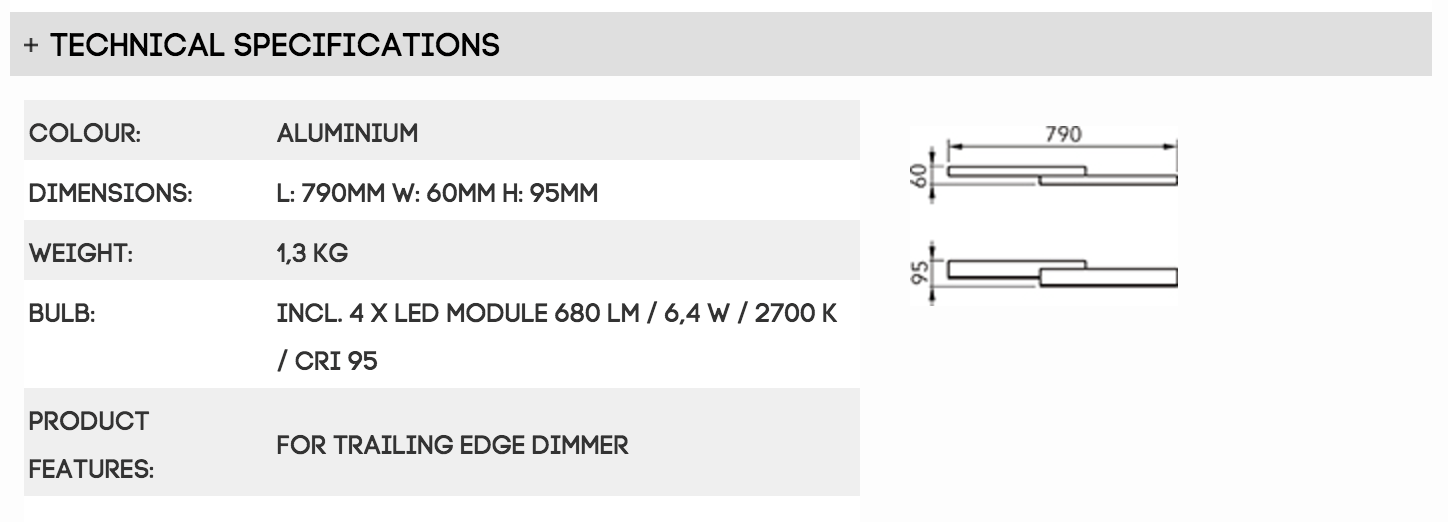 Amox Zon 74-772-072 Aluminium Ceiling Light - London Lighting - 7