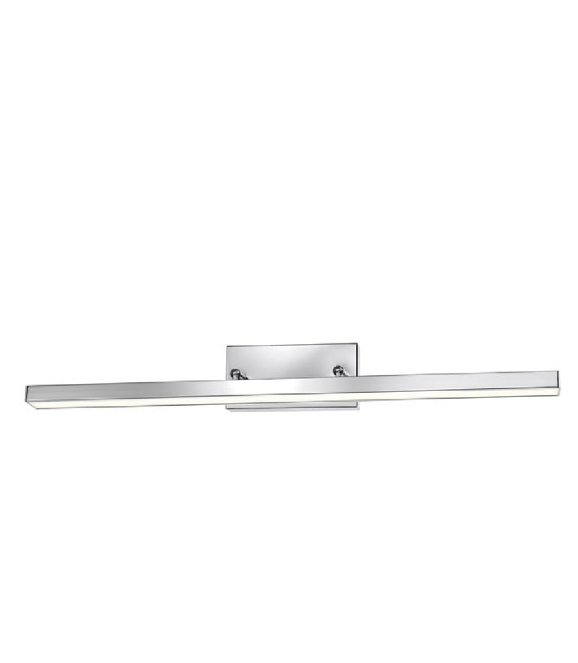 Brin 63cm Chrome Double Arm Large LED Bathroom Wall Light - ID 7129