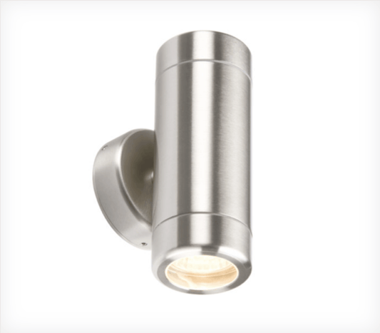 Heavy Gauge Stainless Steel IP65 GU10 Up/Down Outdoor Wall Light- ID 6525