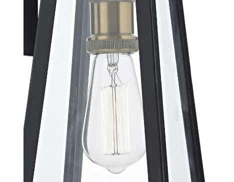 Middle Park Black Exterior Wall Light - ID 5939