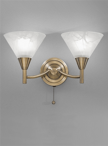 2 light Bracket in bronze - ID 1880