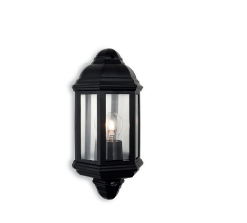 Black outdoor deals wall lantern