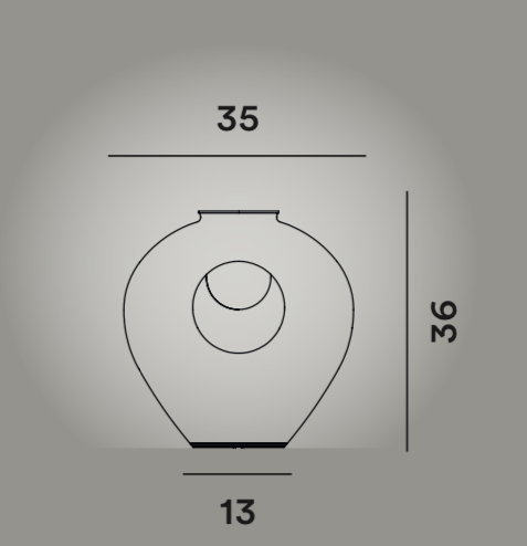 Foscarini Madre Table Lamp - ID 8839