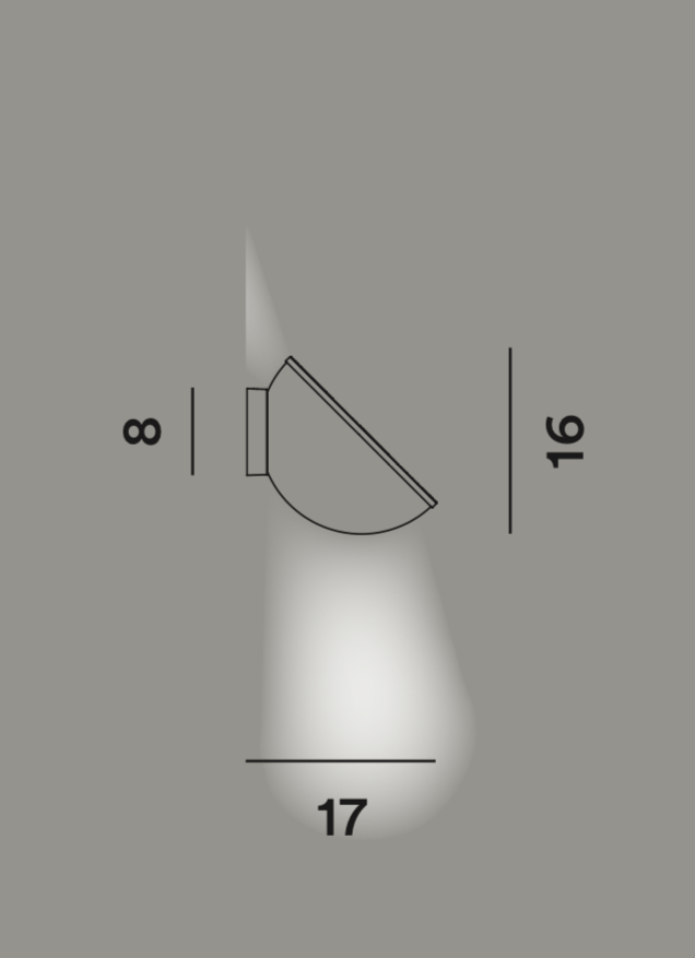 Foscarini Beep Wall Light - ID 8842 - EX-DISPLAY