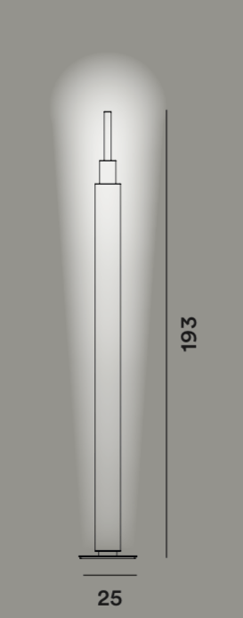 Foscarini Uptown Floor Lamp - Dimmable - ID 8876