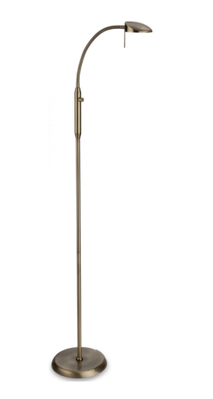 Brass floor deals standing reading lamps