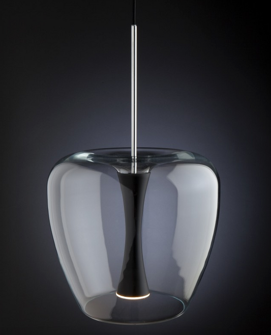 Quasar Small Apple Mood Round 9 glass LED multi pendant - ID 9312