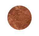CS double dish copper leaf adjustable LED wall light 25cm diameter