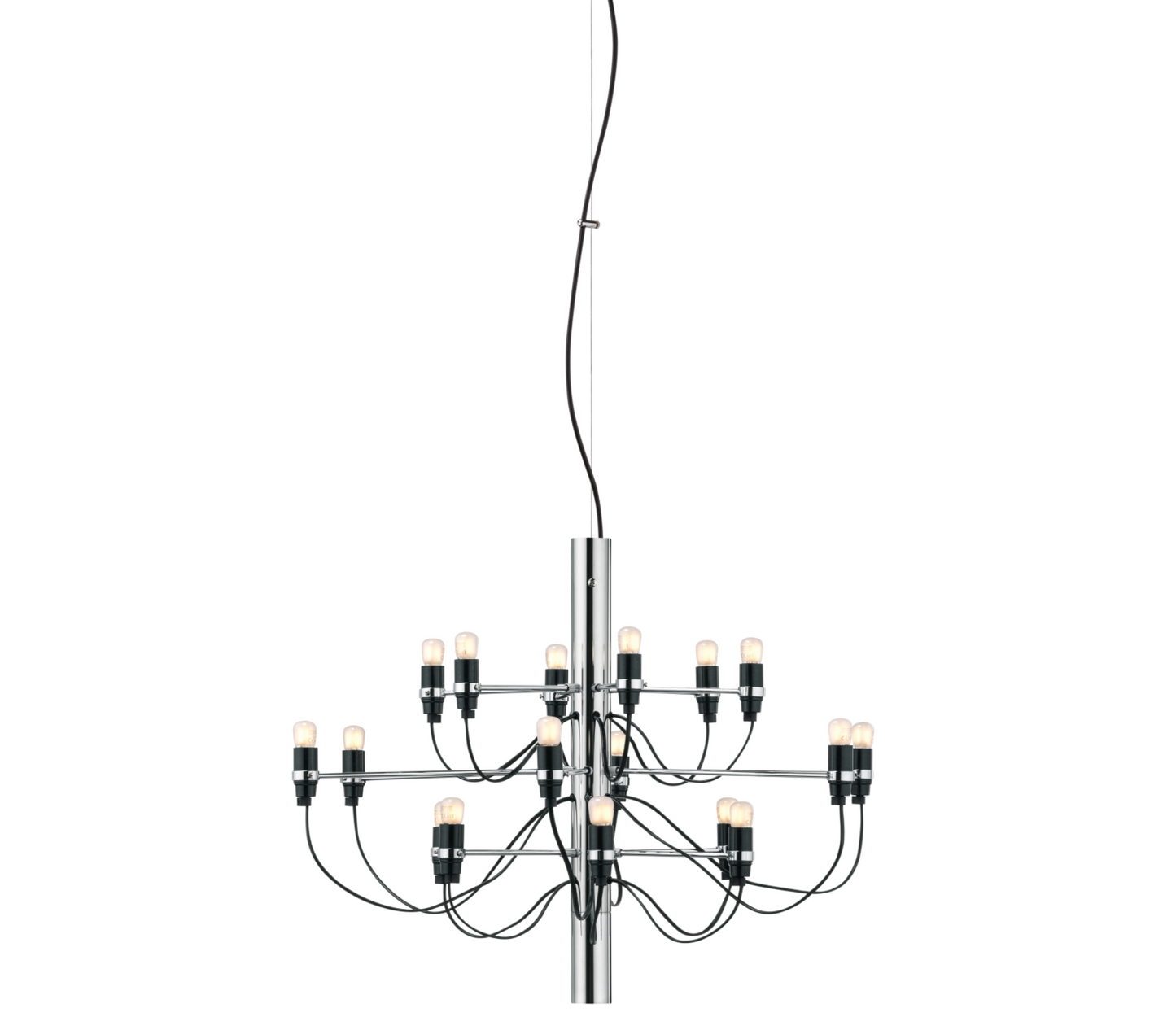 FLOS 2097/18 Suspension With Frosted Bulbs - Colour options