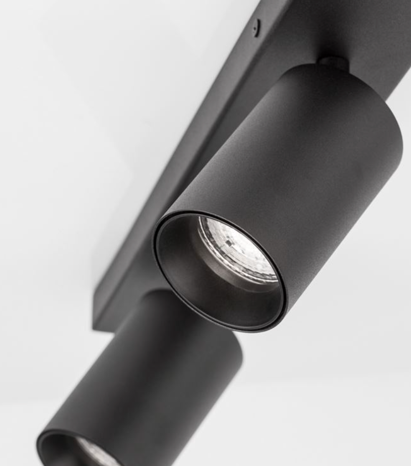 NL Black Double GU10 spotlight - ID 11054