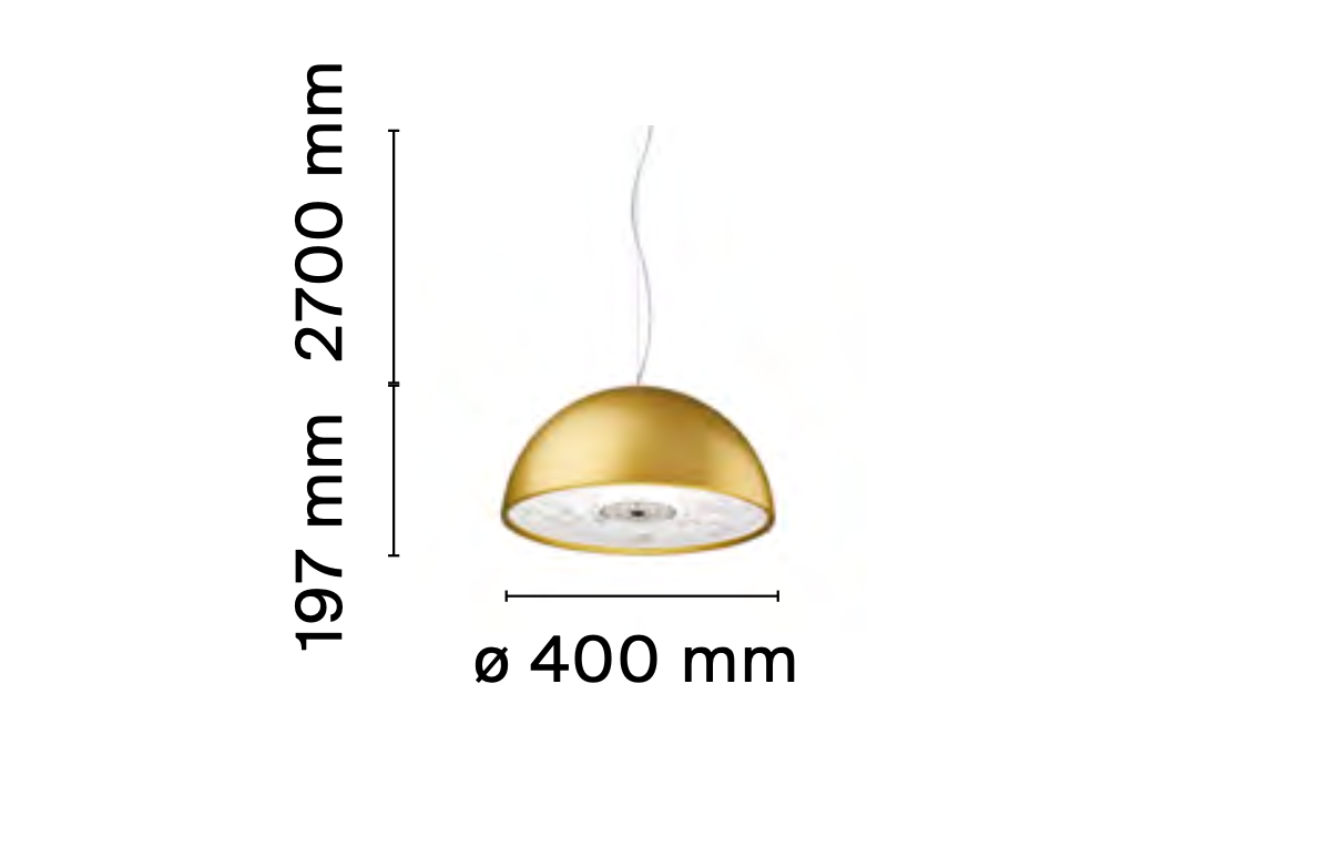 FLOS Skygarden Small Pendant - Colour Options