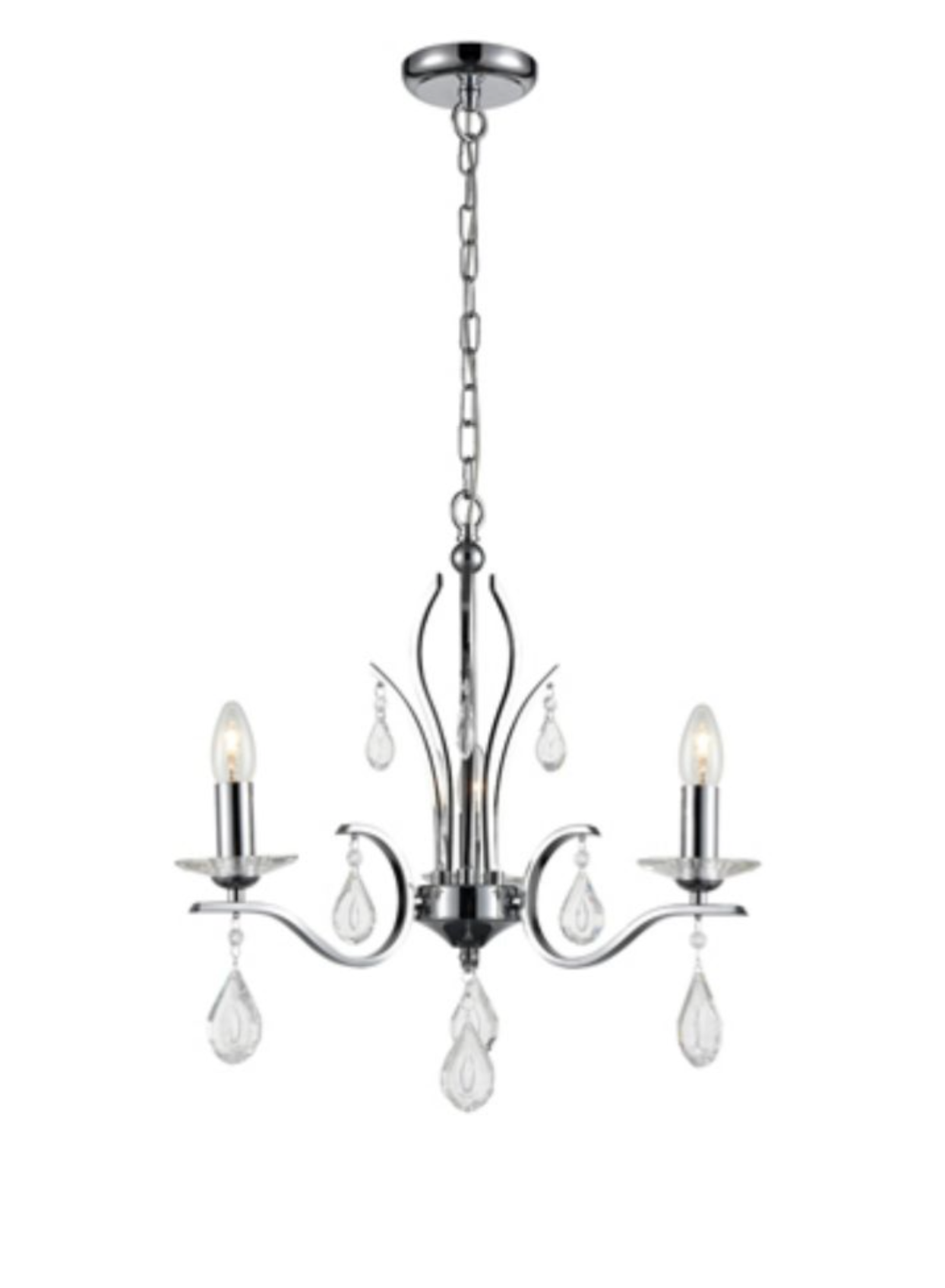 Windsor 3 Arm Ceiling Light
